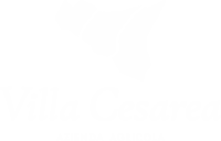 logo villa cesarea bianco